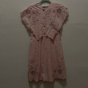 Coach Short Broderie Anglaise Dress